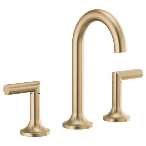65375LF-GLLHP Delta Brizo Odin® Widespread Lavatory Faucet Less Handles Two  Handle LHP, Luxe Gold - Republic Plumbing Supply Co.