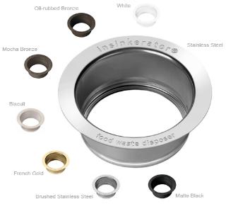 Insinkerator Stainless Steel Sink Flange - FLG-SSLG